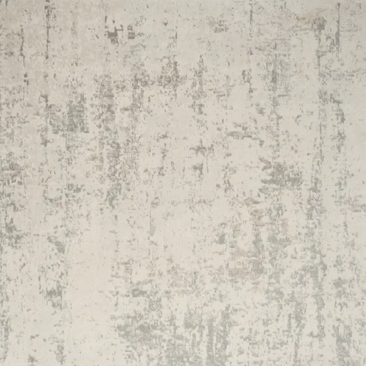 8' X 10' Gray and Ivory Abstract Power Loom Area Rug