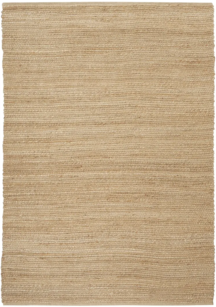 6' X 9' Natural Jute Flatweave Handmade Area Rug