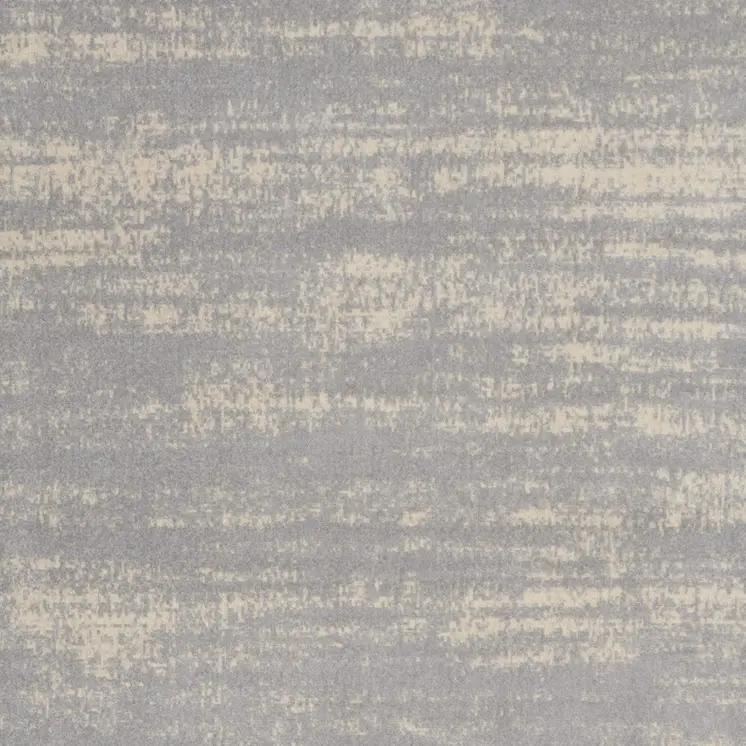 10' X 14' Gray And Beige Abstract Indoor Outdoor Area Rug