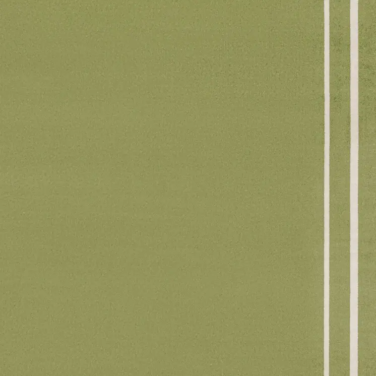 9' X 12' Green And Ivory Indoor Outdoor Area Rug