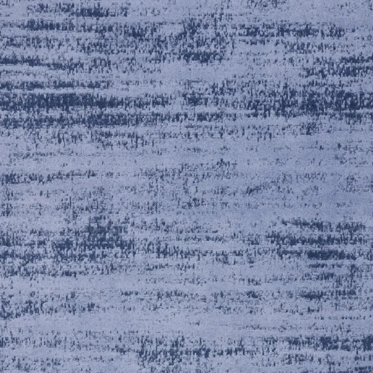 8' X 10' Denim Blue And Navy Blue Abstract Indoor Outdoor Area Rug