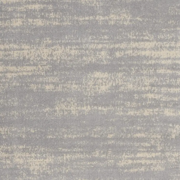 8' X 10' Gray And Beige Abstract Indoor Outdoor Area Rug