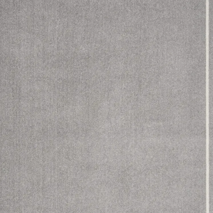 5' X 7' Gray And Ivory Indoor Outdoor Area Rug
