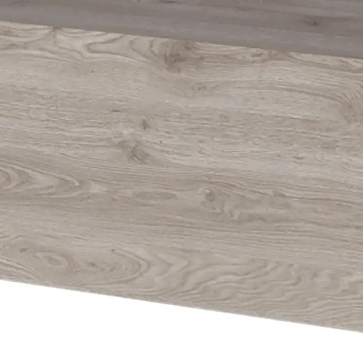 5" Gray Wood One Drawer Floating Nightstand
