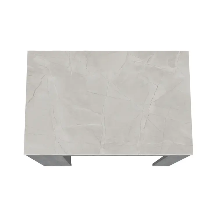 36" Gray Wood Kitchen Island With Storage