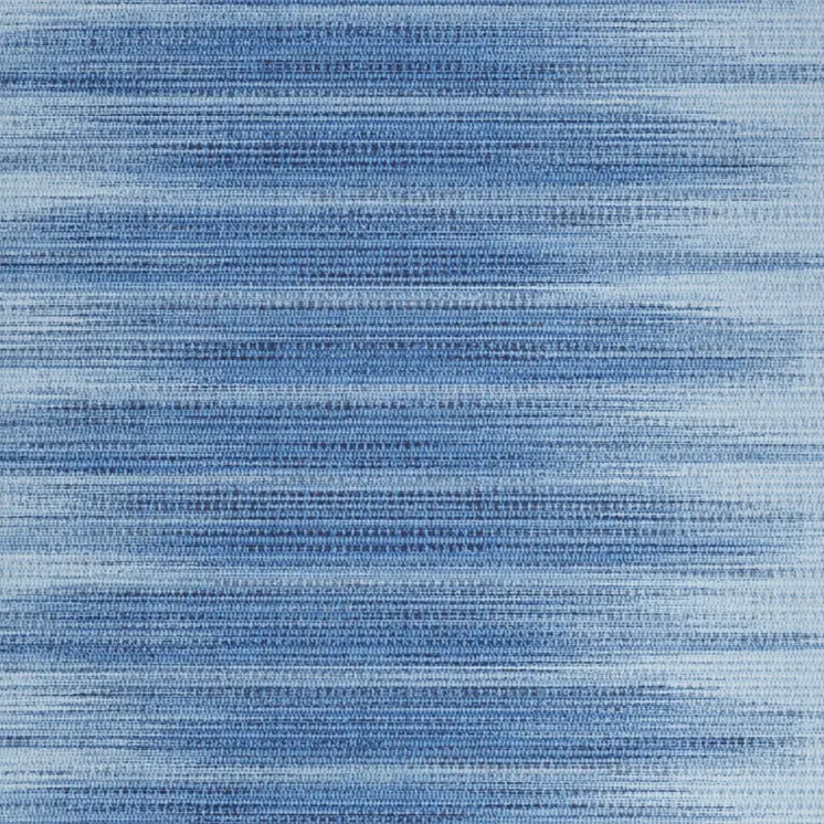 5' X 7' Blue Ombre Distressed Non Skid Area Rug