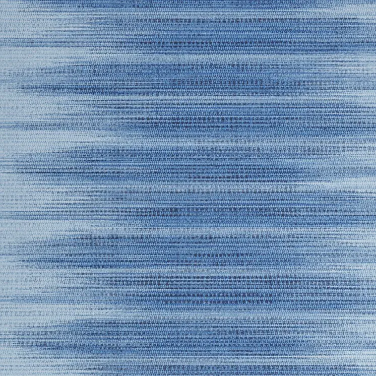 6' X 9' Blue Ombre Distressed Non Skid Area Rug