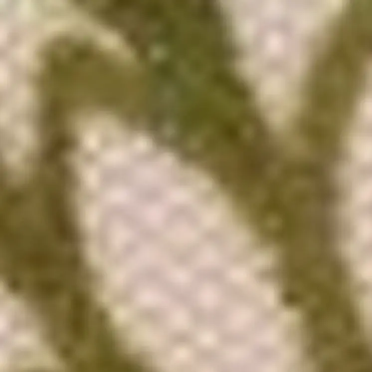 6' Ivory And Green Floral Indoor Outdoor Runner Rug