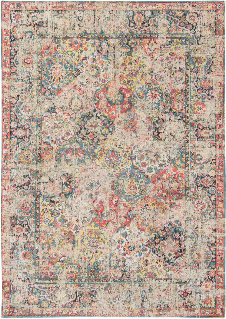 8' X 11' Red Oriental Non Skid Area Rug