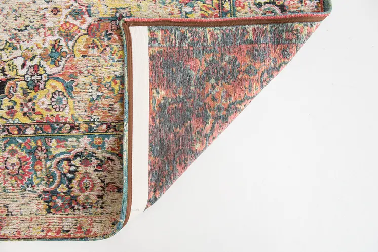 8' X 11' Red Oriental Non Skid Area Rug