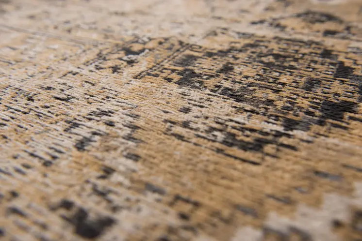 8' X 11' Brown Oriental Non Skid Area Rug