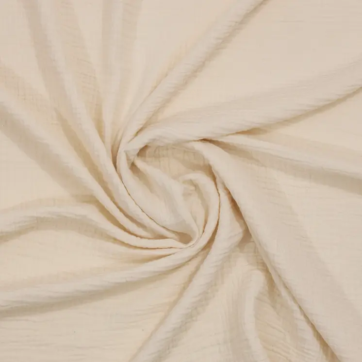 47" X 60" Beige Cotton Woven Turkish Towel Throw Blanket with Fringe