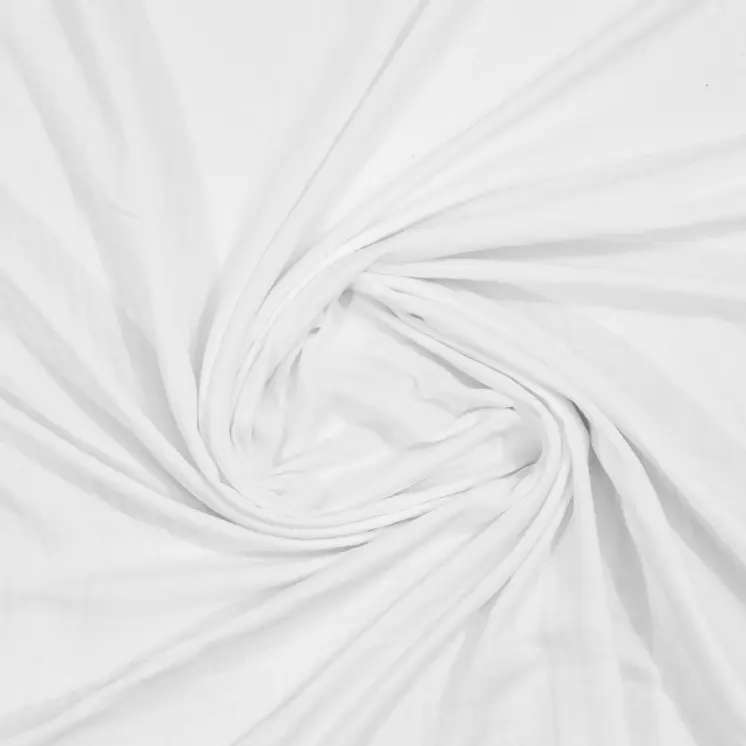 47" X 60" White Cotton Woven Turkish Towel Throw Blanket with Fringe