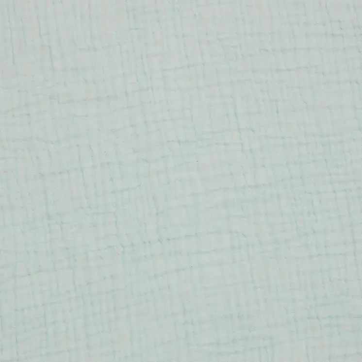 47" X 60" Aqua Cotton Woven Turkish Towel Throw Blanket with Fringe