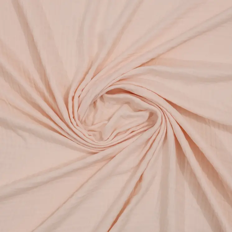 47" X 60" Blush Cotton Woven Turkish Towel Throw Blanket with Fringe