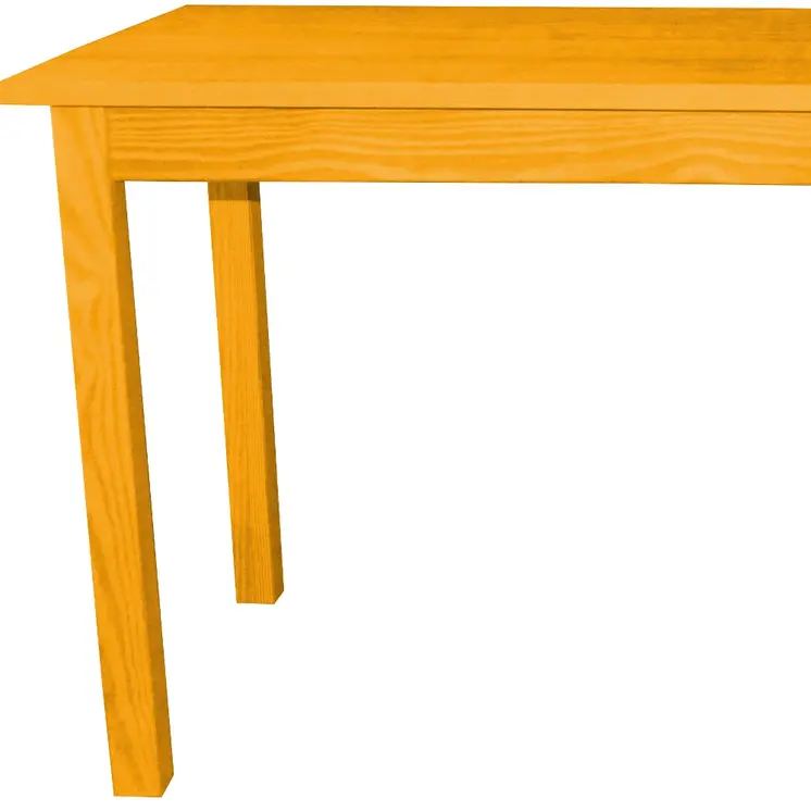 60" Goldenrod Solid Wood Dining Table