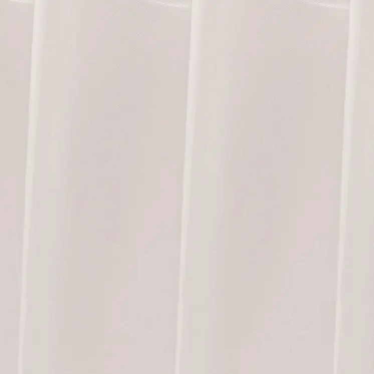 72" White Vinyl Shower Curtain Liner