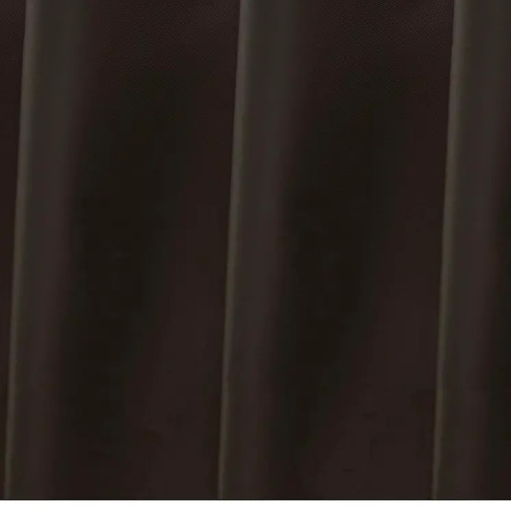 72" Black Vinyl Shower Curtain Liner
