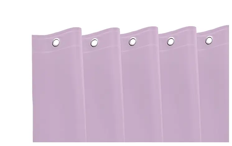 72" Lilac Vinyl Shower Curtain Liner