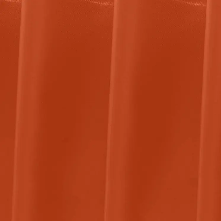 72" Terra Cotta Vinyl Shower Curtain Liner