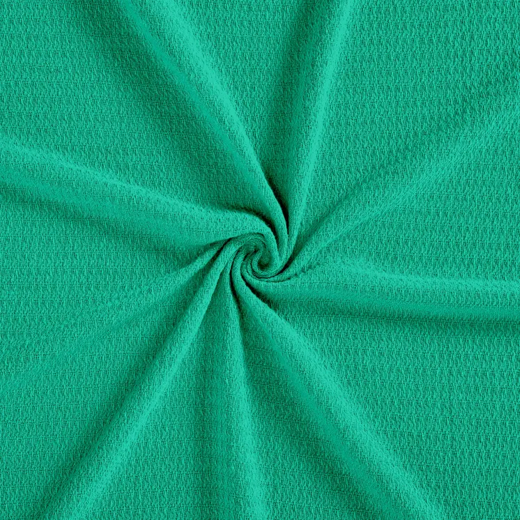 King Turquoise Cotton Waffle Weave Honeycomb Blanket