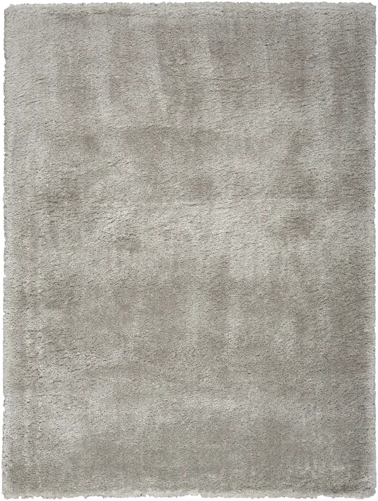 4' X 6' Gray Shag Area Rug