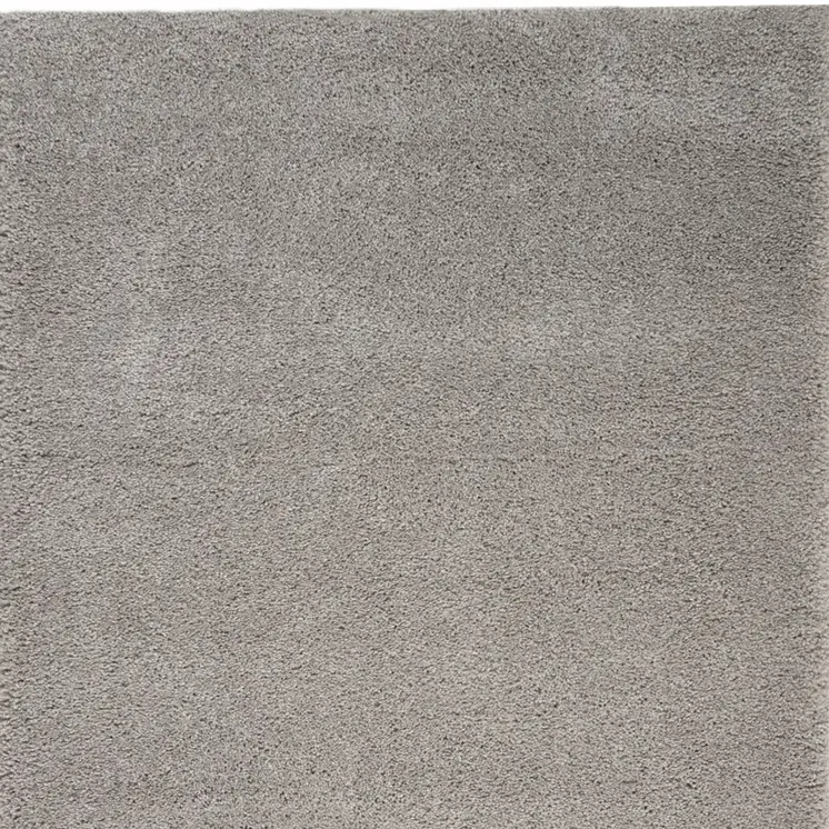 5' X 7' Gray Shag Non Skid Area Rug