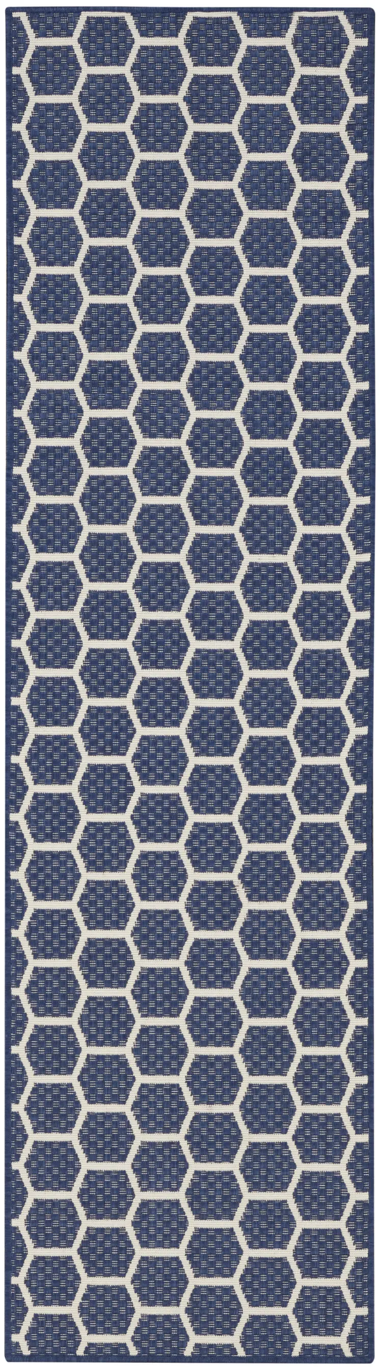 6' X 9' Brown and Ivory Abstract Non Skid Area Rug