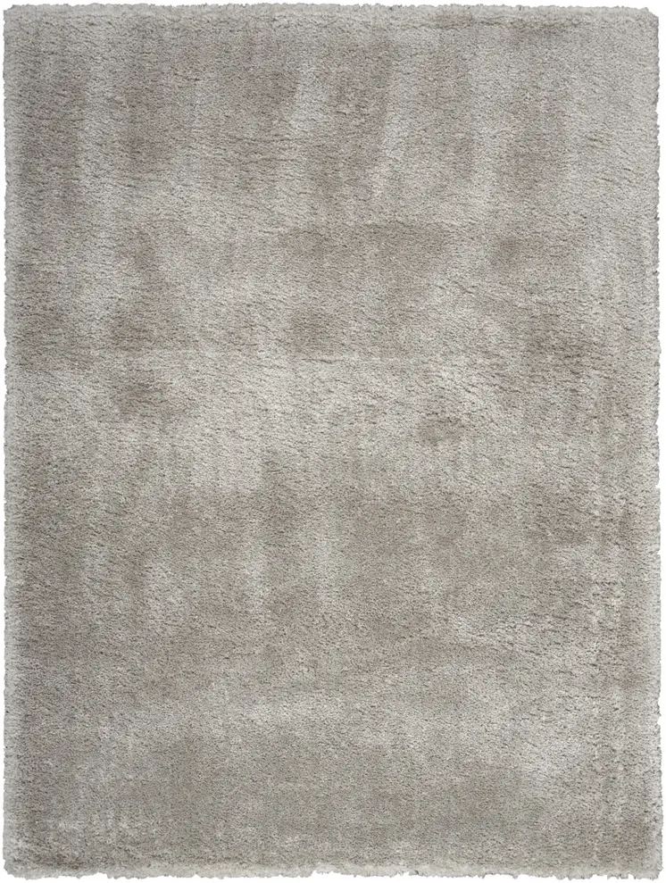 5' X 7' Gray Shag Area Rug