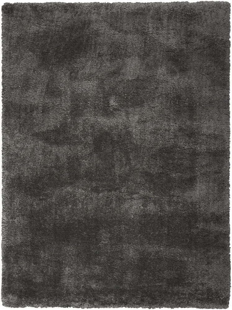 5' X 7' Gray Shag Area Rug