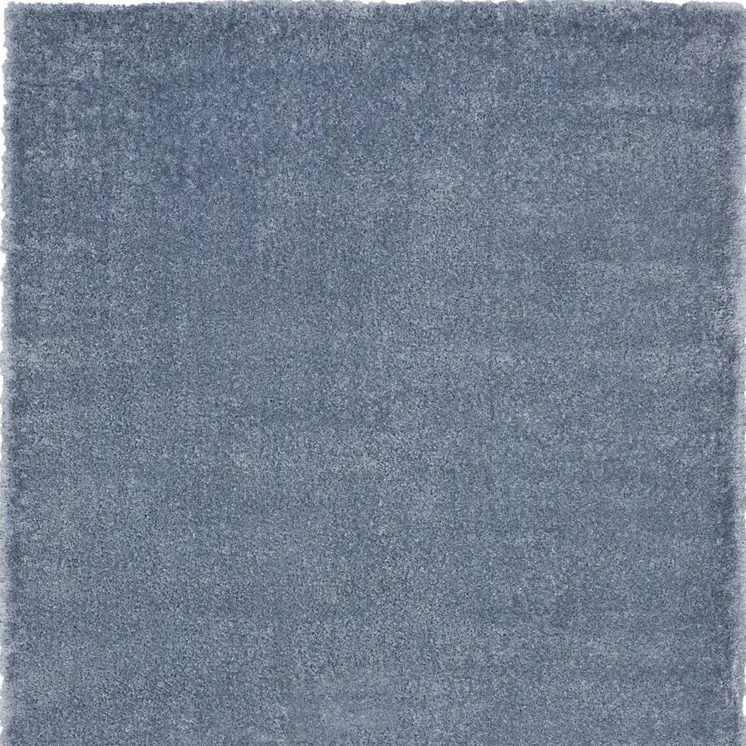 7' X 9' Blue Shag Area Rug