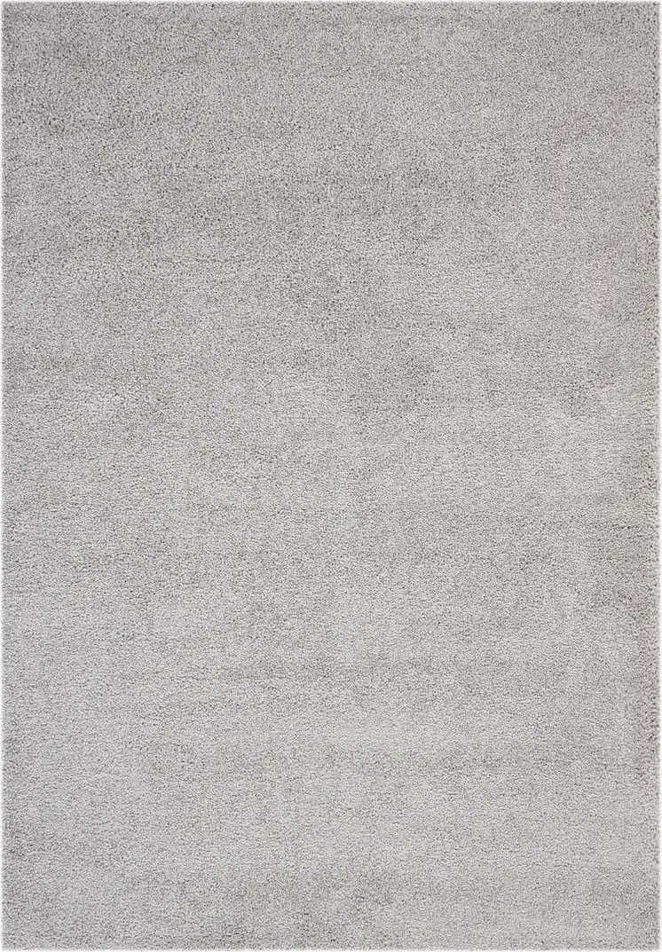 7' X 10' Gray Shag Non Skid Area Rug