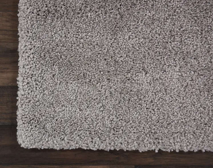 7' X 10' Gray Shag Non Skid Area Rug