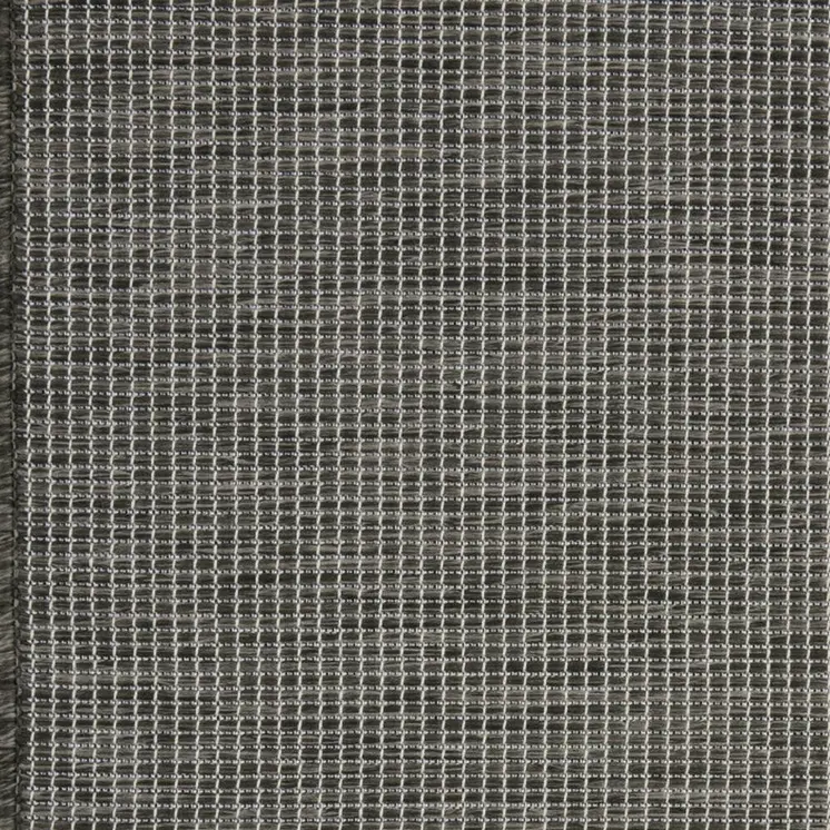 9' X 12' Blue and Ivory Damask Distressed Non Skid Area Rug