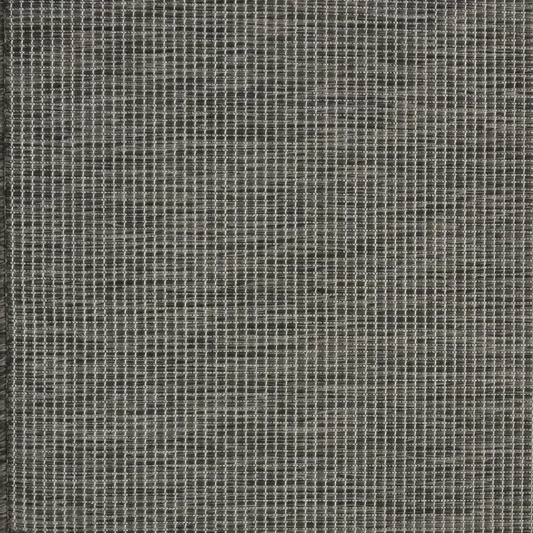 9' X 12' Blue and Ivory Damask Distressed Non Skid Area Rug