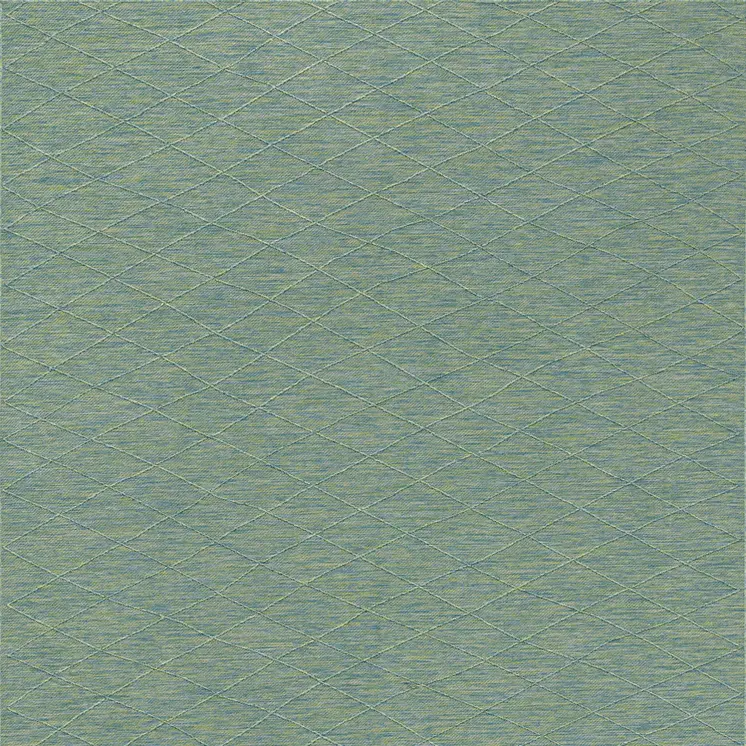 8' X 10' Blue And Green Geometric Indoor Outdoor Area Rug