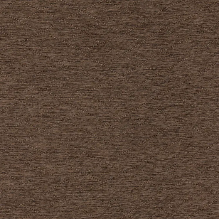 8' X 10' Dark Brown And Brown Geometric Indoor Outdoor Area Rug