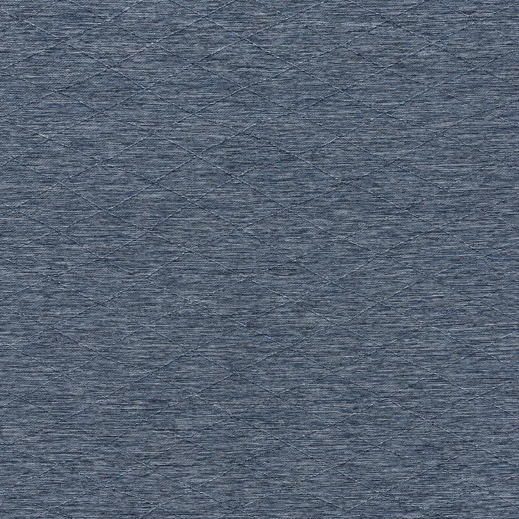 8' X 10' Navy Blue And Ivory Geometric Indoor Outdoor Area Rug