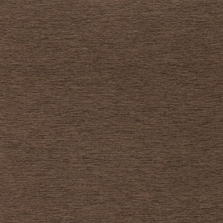 9' X 12' Dark Brown And Brown Geometric Indoor Outdoor Area Rug
