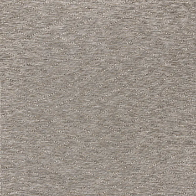 9' X 12' Gray And Light Gray Geometric Indoor Outdoor Area Rug