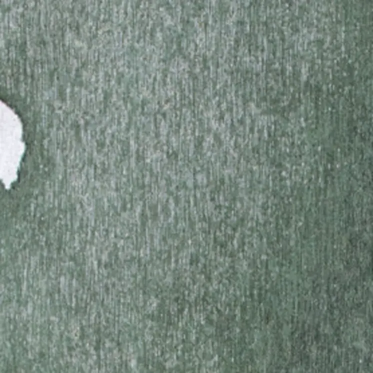 8' Gray and Green Round Abstract Non Skid Area Rug