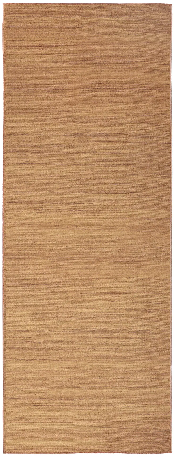 10' Copper Abstract Washable Runner Rug