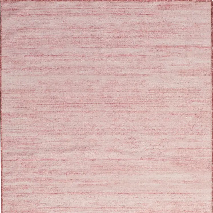 10' Pink Abstract Washable Runner Rug