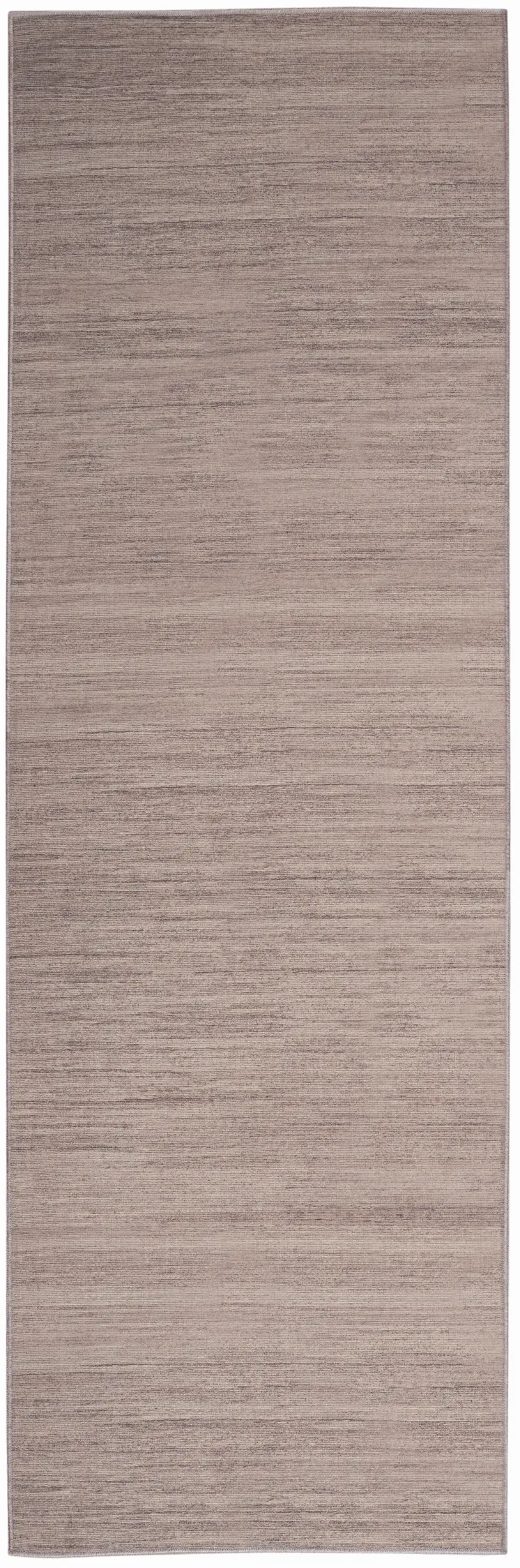 10' Gray Abstract Washable Runner Rug