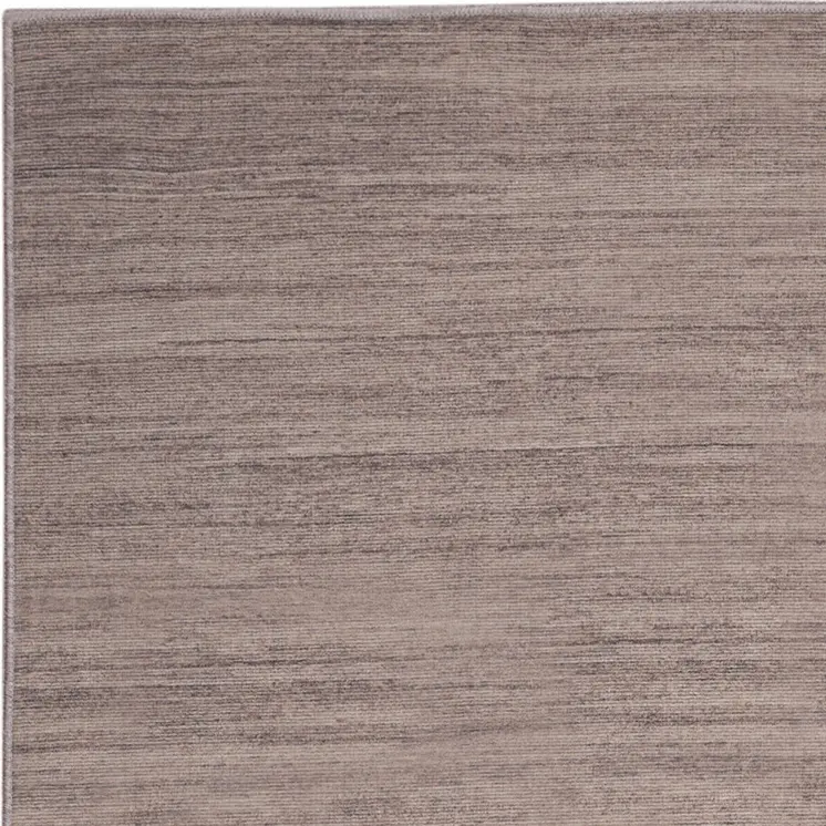 10' Gray Abstract Washable Runner Rug