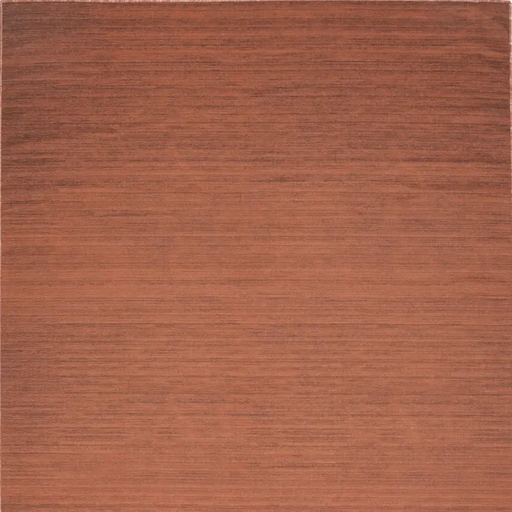 6' X 9' Brick Red Abstract Washable Area Rug