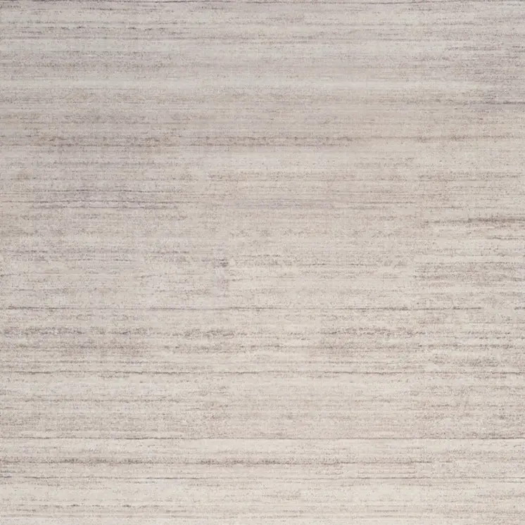 5' X 7' Ivory and Light Brown Abstract Washable Area Rug