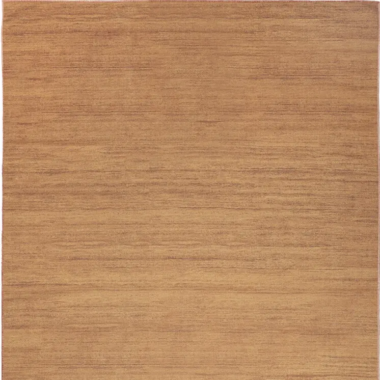 5' X 7' Copper Abstract Washable Area Rug