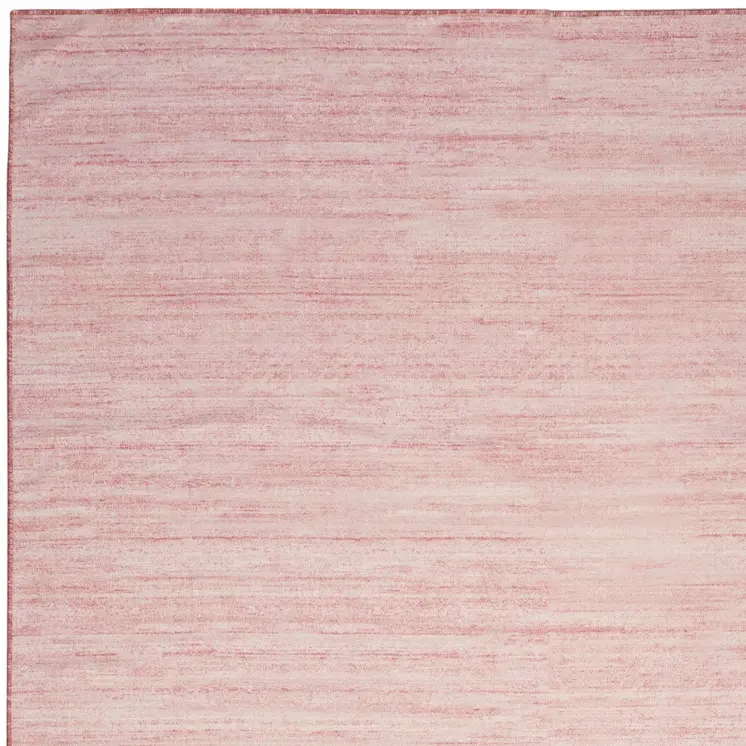 5' X 7' Pink Abstract Washable Area Rug