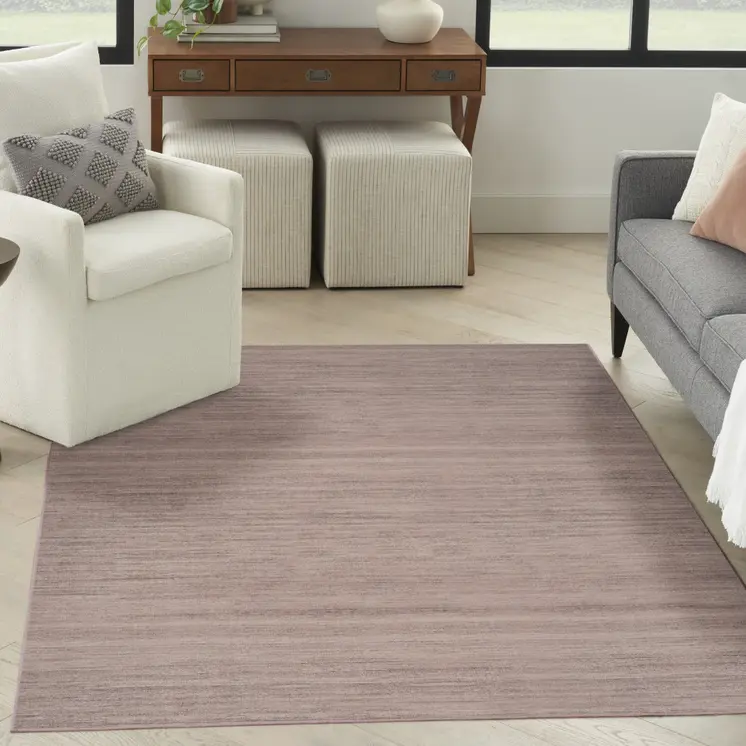 5' X 7' Gray Abstract Washable Area Rug